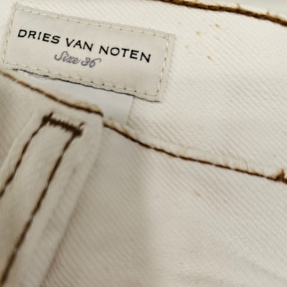Dries Van Noten Wide Leg Jeans - Picture 5 of 6